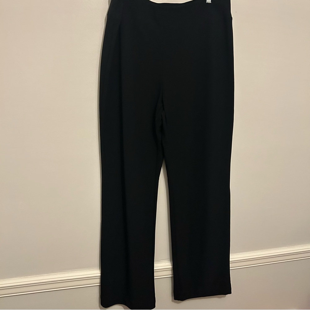 Boston Proper Wide Leg Black Pull On Pants Sz XL X-Large